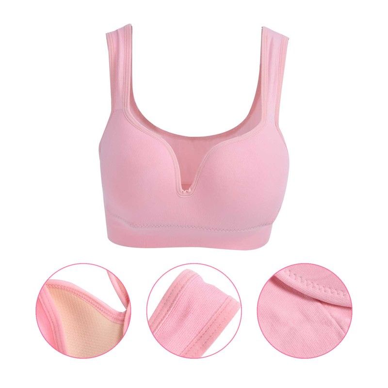 Women's Comfy Support Bra Full Coverage Wireless Sleeping Bra Maternity