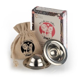 ZINLY Stillhütchen XL Brustwarzenschutz - Bietet Schutz und Linderung für gereizte Brustwarzen - Hochwertiges Reinzinn (99,9%) MADE IN GERMANY - Zinnhütchen, Brustwarzen Abdeckungen (2 Stück XL)…
