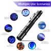 LIGHTFE Black Light 365nm UV Flashlight UV301D high-Power UV LED,