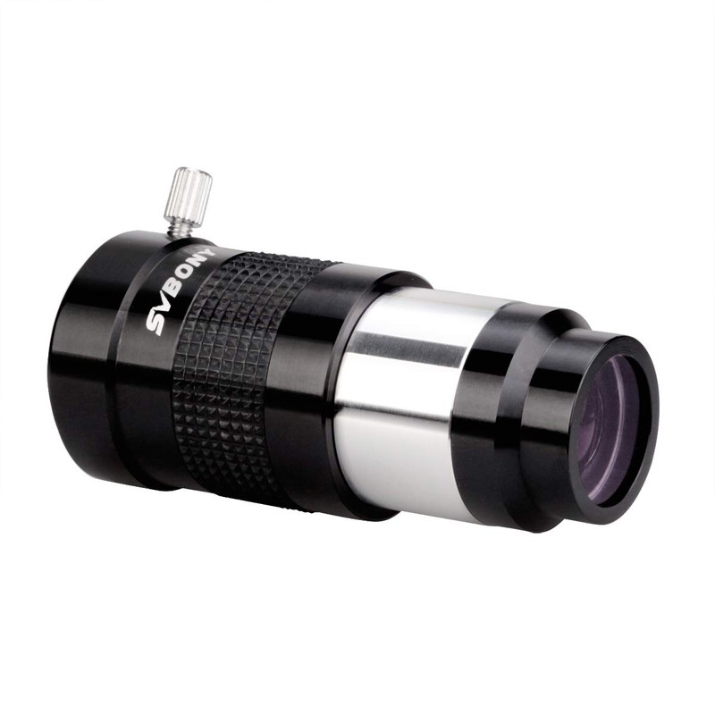 SVBONY 3X Barlow Lens, Fully-Multi Coated Achromatic Barlow Lens, 1.25