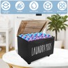 Laundry Pods Container with Lid, Square Storage Box for Laundry