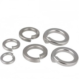 M10 Spring Lock Washers, 304 Stainless Steel Locking Washers for Bolts 100PCS