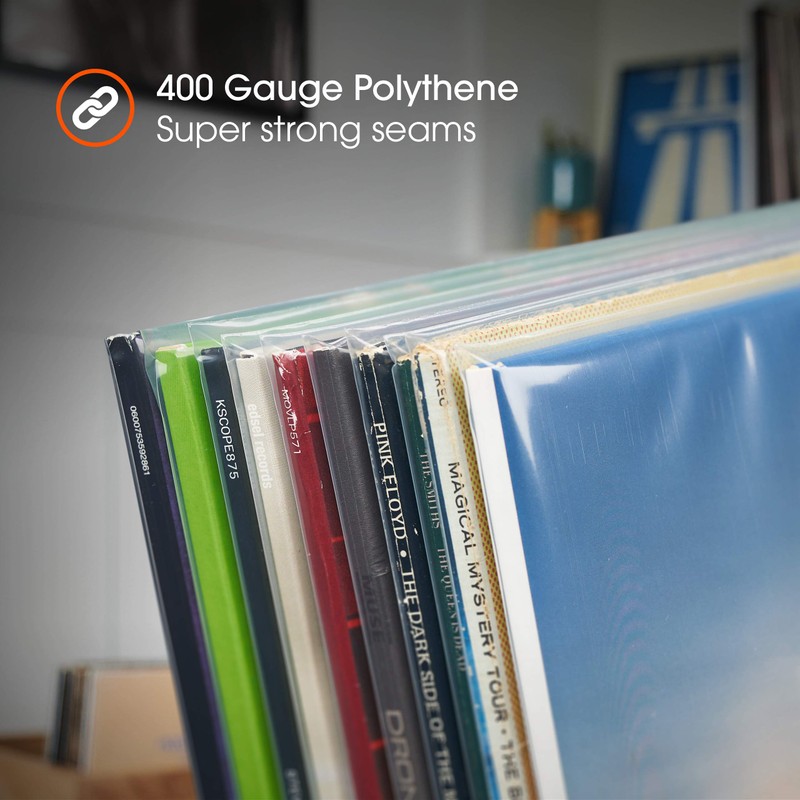 50x 7 Inch Outer Vinyl Record Sleeves | DENSITY Covers