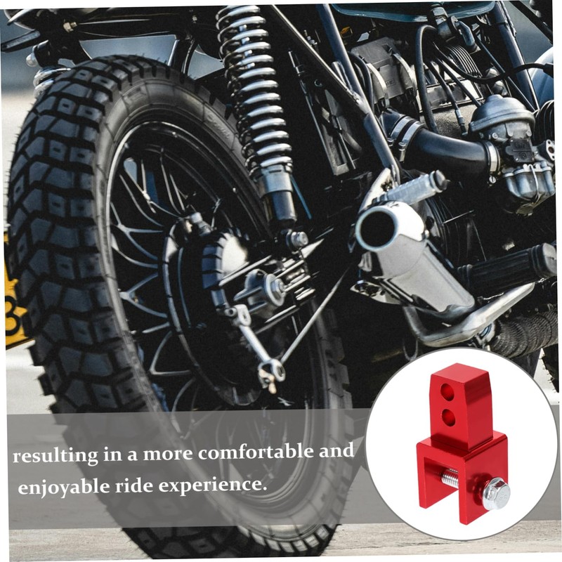 Mikinona Rear Riser for Motorcycles Absorbers Height Extension Comfortable Ride