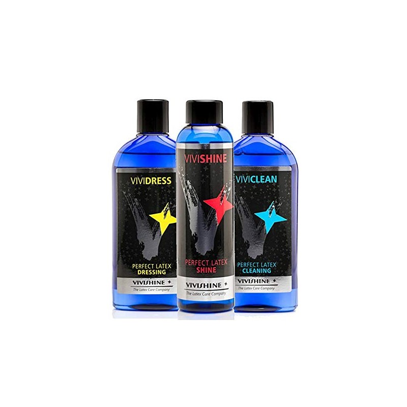 Vivishine 150ml - Vividress 250ml - Viviclean 250ml Combo -