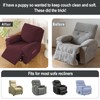 NORTHERN BROTHERS Recliner Chair Covers, Recliner Cover, Recliner Covers That