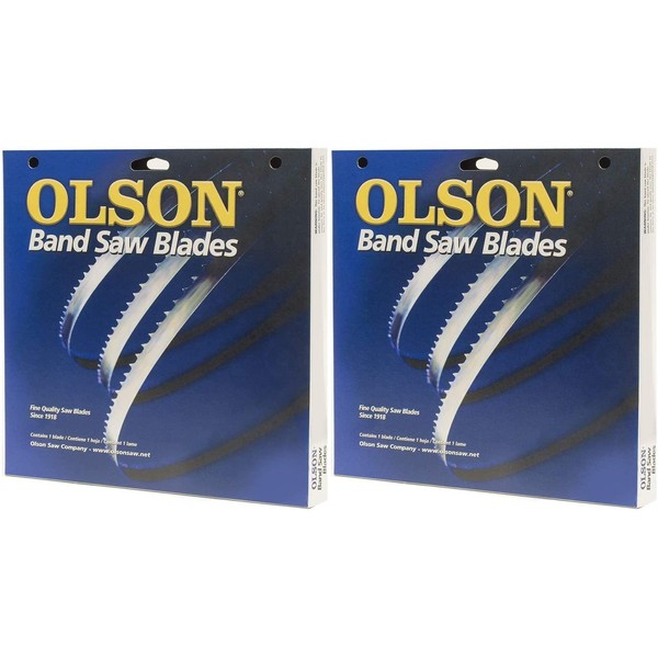OLSON SAW FB14593DB HEFB Band 6-TPI Skip Saw Blade, 1/4