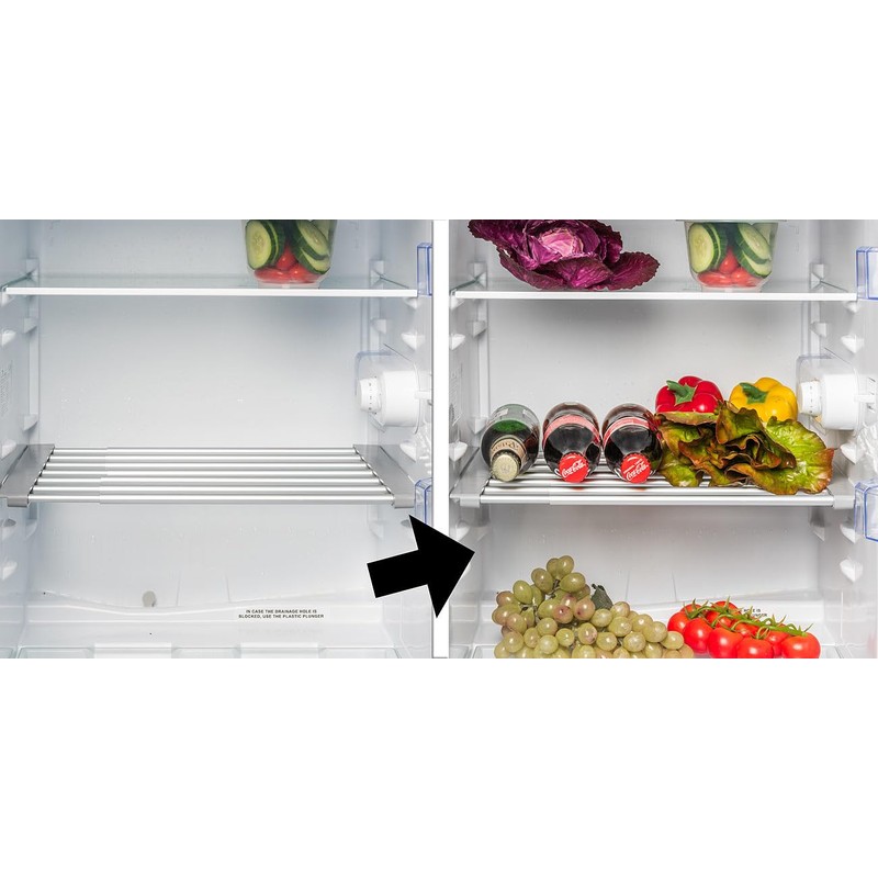 Rosenstein & Söhne Fridge Divider: Universal Shelf for Fridge /
