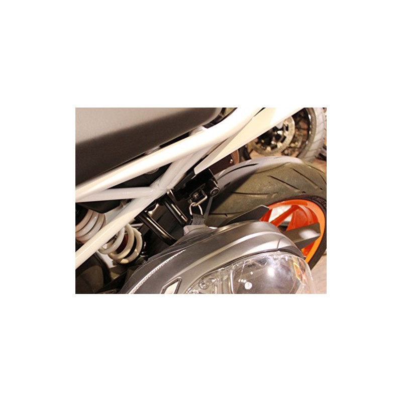 Kijima KTM-05005 Motorcycle Parts Helmet Lock Holder, Steel, Anti-theft KTM