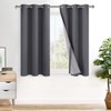 XWZO - Cortinas opacas con sombreado completo de 45 pulgadas