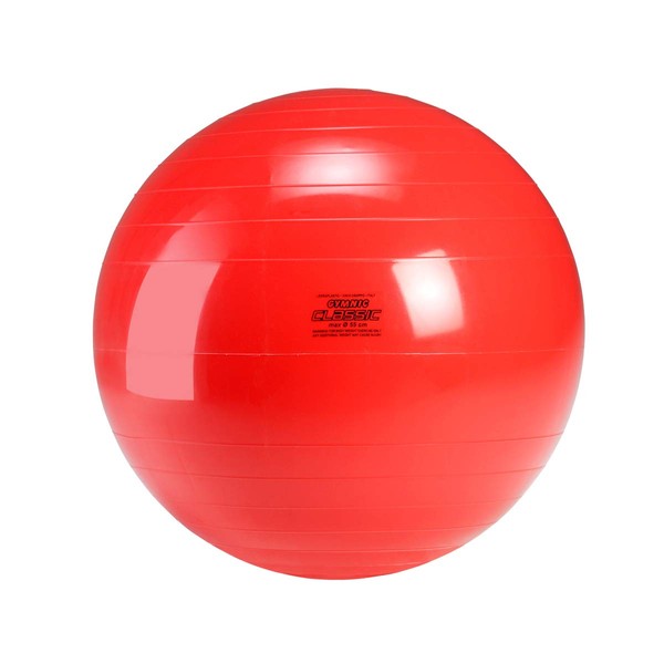 GYMNIC 22" Classic Gymnastics Ball in Red