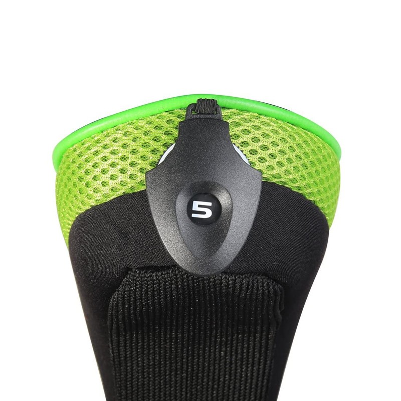 Andux Long Neck Golf Hybrid Club Headcovers with Interchangeable Number