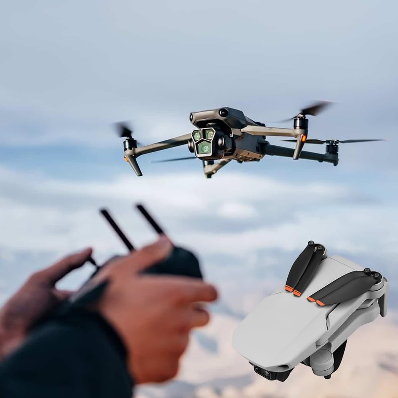 8 Pcs Plastic Drone Blade,Replaceable Propellers for Drones,Plastic Propellers Wing