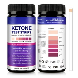 Ketone Urine Test Strips 150pcs for Ketogenic & Low-Carb Diets