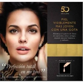 Base Maquillaje Fps12, Efecto Natural Giordani Gold Oriflame
