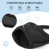 NACOCO Adjustable Dog Mesh Muzzle - Soft Mesh Breathable Muzzle