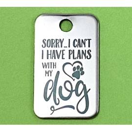 Unbranded Dog Mom Dad Funny Charm Word Pendant Stainless Steel Paw Print Gift Jewelry Love