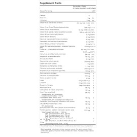 ANDREW LESSMAN Multivitamin - Men's Elite-100 with Maximum Essential Omega-3 1000 mg 30 Packets – Potent Nutrients, Essential Vitamins, Minerals, Phytonutrients and Carotenoids. No Additives