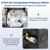 LF10-4H Pressure Switch, Air Compressor Pressure Switch Replacement with NPT
