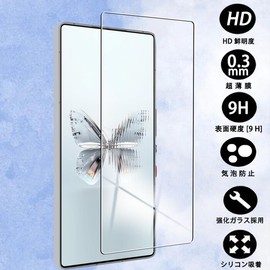 PCduoduo LCD Protective Film for REDMAGIC 10 Pro Glass Film for REDMAGIC 10 Pro Film [Japan Asahi Glass Material AGC Products 9H Hardness Bubble Zero Shatterproof Shock Absorption Anti-Fingerprint