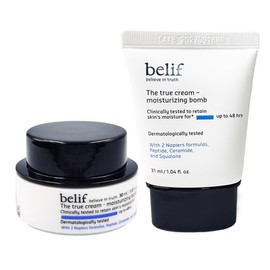 NEW Belif The True Cream Moisturizing Balm 30ml+31ml Set + Black Velvet Pouch Giveaway / NEW 빌리프 더 트루크림 모이스춰라이징 밤30ml+31ml 세트+블랙 벨벳파우치 증 정