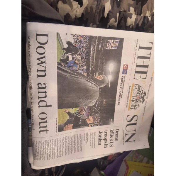 The Baltimore Sun Monday January 29 2024 CHIEFS 17 ,