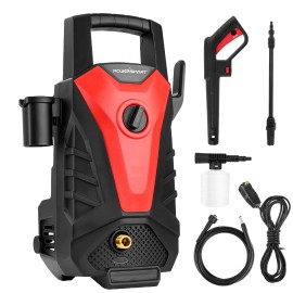 1850PSI 1.85GPM Electric Pressure Portable Car Washing Machine Automatic Power High-Pressure Cleaning Floor Machinepower: 1800W