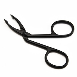 Eyebrow Tweezers, Scissors Shape, Eyebrow Tweezers, Nose Hair Remover, Flat Tip, Eyebrow Clip, Hair Plucker, Curved Tip Scissors