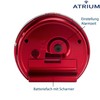 Atrium Wecker Analog Quarz ohne Ticken mit Licht und Snooze