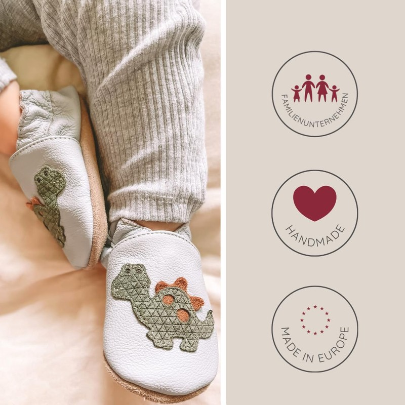 Hobea-Germany Crawling Shoes, Designs with Animals - panda, size: 20/21