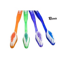 Vivid UniBrush I, 10 Pack, Corded Electric, Toothbrushes for Adults