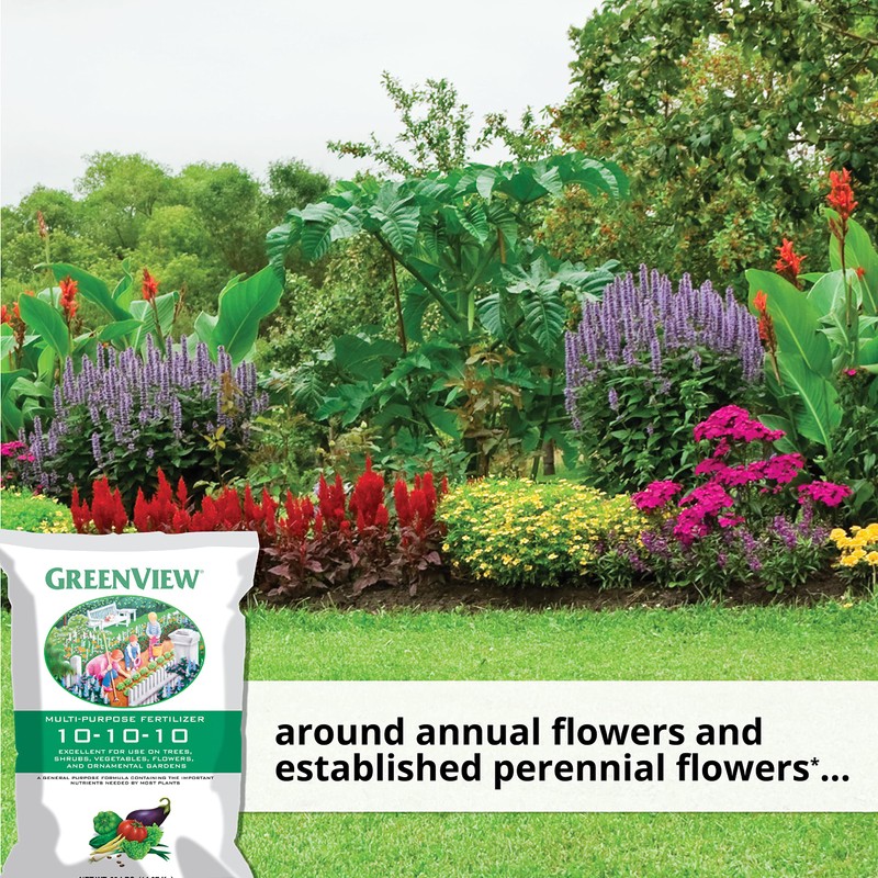 GreenView Multi-Purpose Fertilizer, 33 lb. Bag - NPK 10-10-10