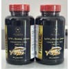Wild Alaskan Salmon Oil – Natural Fish Oil Softgels with Essential Fatty Acids – Memory and Eyes Support, Omega 3 Supplement - 2 Bottles 120 Capsules