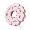 FHORAIN Weekly Pill Organiser, Cute, 7 Day, Large Compartments, Portable