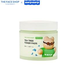 THE FACE SHOP Tea Tree Toner Pads 150ml [THE FACE SHOP x EARPEARP Summer Edtion]