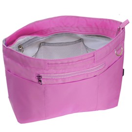 Bag-in-Bag, Inner Bag, Lightweight, Freestanding, Large Capacity, Storage Bag, Women's (09. Pink Purple, SS)
