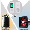 Wireless Temperature Controlled Socket, Digital Plug Thermostat Outlet with Remote