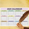 2025 Full Desk Calendar 2 Sided Vertical/Horizontal Reversible 11 x