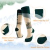 Moon Tree Boys Ski Socks for Kids Winter Warm Snowboarding