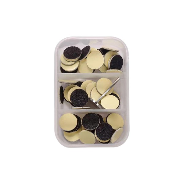 IKEEYUIS Pedicure Accessories And Tools Three Compartment Box ABS Manicure