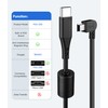 Gonifeto Dash Cam Charger Cable,(10Ft 18AWG) USB C to Mini