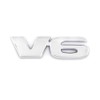 Pack of 2 V6 Edition emblems, can be used for