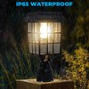 Kemeco ST4329Q-A Solar Post Light Squared Frame Exterior Waterproof Led