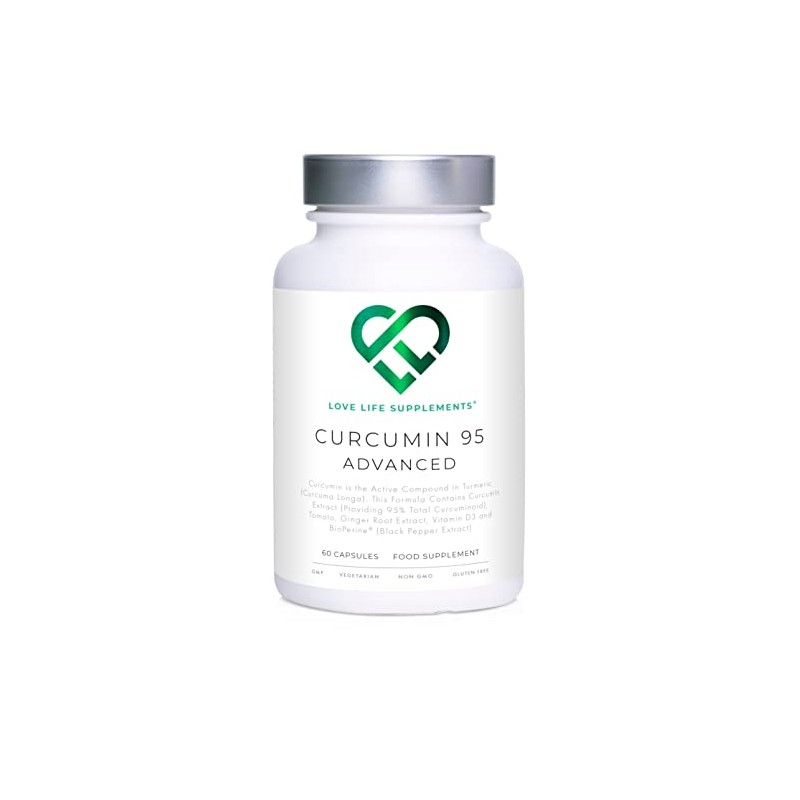 Curcumin 95 Advanced by LLS | High Strength Curcumin (the
