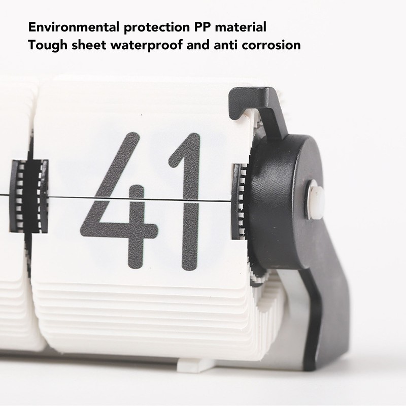 Digital Flip Down Clock Multifunction Mechanical Automatic Down Page Desk