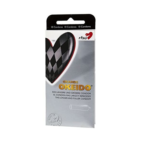 RFSU Grande (Okeido) - 10 Kondome für noch mehr Platz