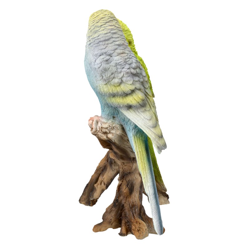 Figuren Shop GmbH Lifelike Garden Figurine Budgie Pair 17.5 cm
