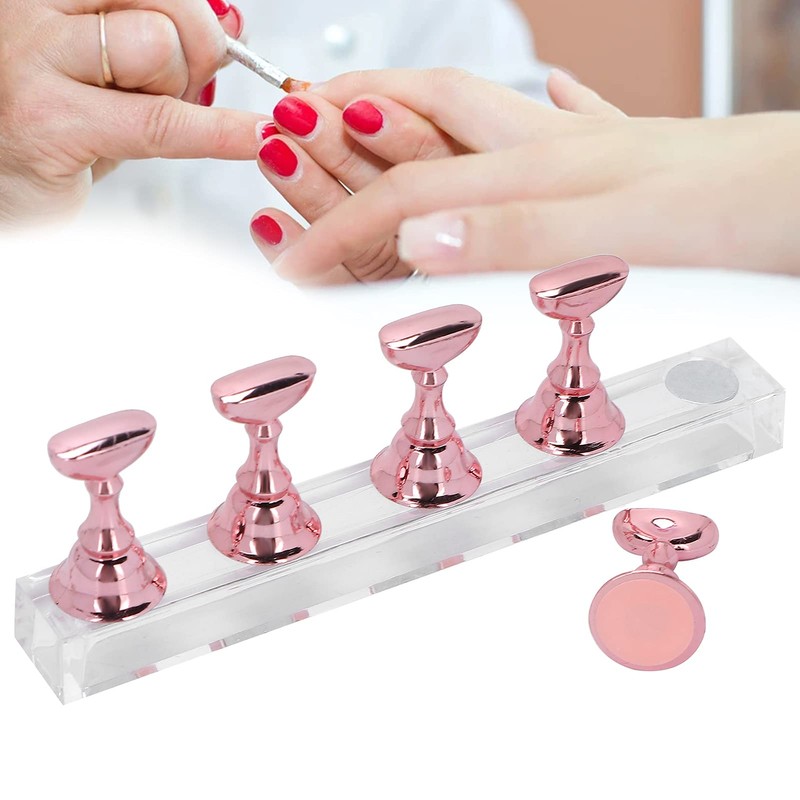 Soporte de Exhibición de Arte de Uñas, Base Magnética para