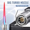 Jet Torch Lighter, Adjustable Jet Flame, Windproof Butane Refillable Gas