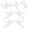 Gatuida 24Pcs Four Way Connector for Tent Poles Durable Fitting